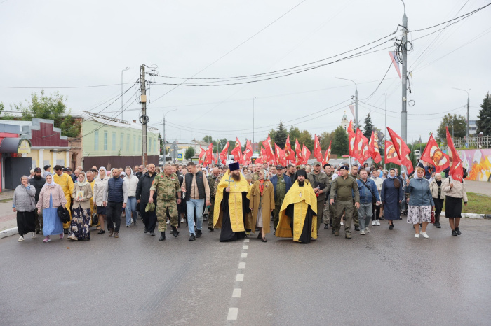 Общегородской крестный ход в Павловском Посаде