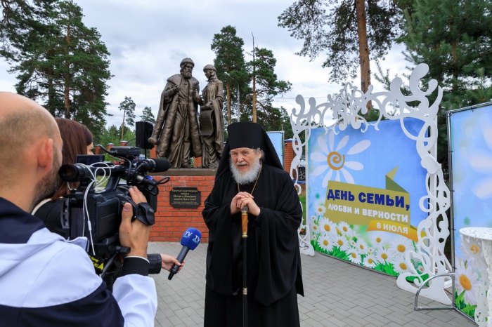 День памяти святых благоверных князей Петра и Февронии Муромских в Орехово-Зуеве 