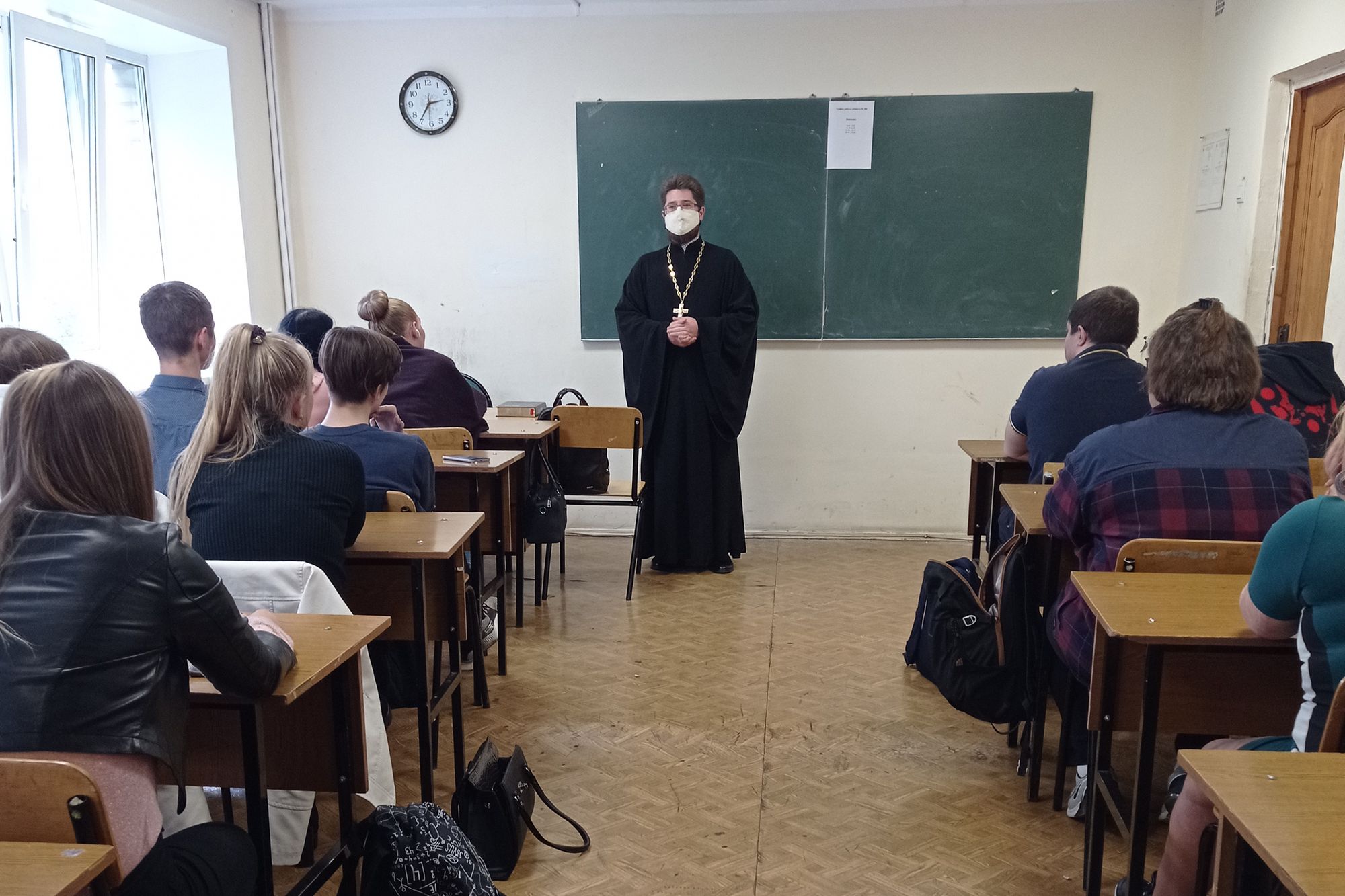 Встречи с учащимися Щелковского колледжа