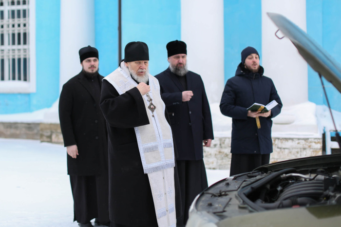 Отправка гуманитарного груза от Оперштаба Балашихинской епархии в зону СВО