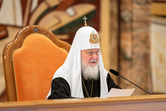 Святейший Патриарх Кирилл провел общее собрание духовенства Московской митрополии