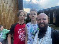 Открытие детско-юношеского слёта православного лагеря «Благовест» Московской митрополии