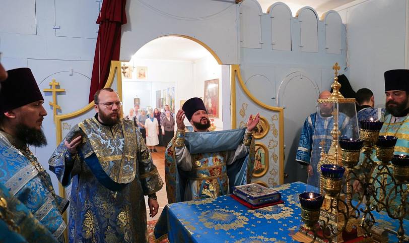 Престольный праздник в Иверском храме при Московской областной психиатрической больнице № 8 г. Орехово-Зуево