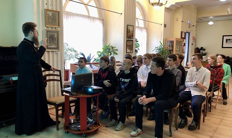 Встреча со школьниками во Фрязине