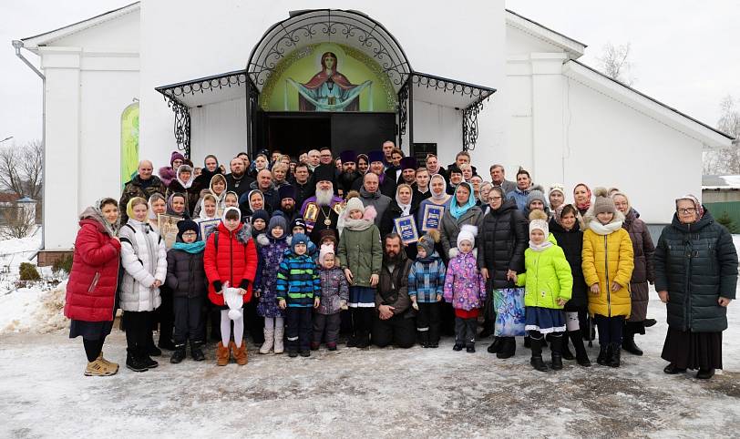 25-летие возрождения приходской жизни в Успенском храме деревни Войново-Гора