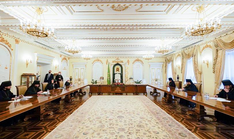 Заседание Архиерейского совета Московской митрополии 