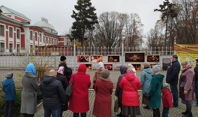 Открытие интерактивной выставки в храме блаженной Ксении г. Орехово-Зуево