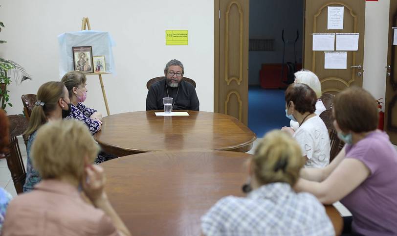 Встреча со священником в управлении социальной защиты населения Богородского городского округа