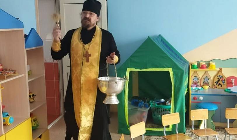 Освящение здание детского сада в Орехово-Зуеве