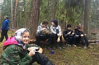 Поход балашихинских школьников по Подмосковью