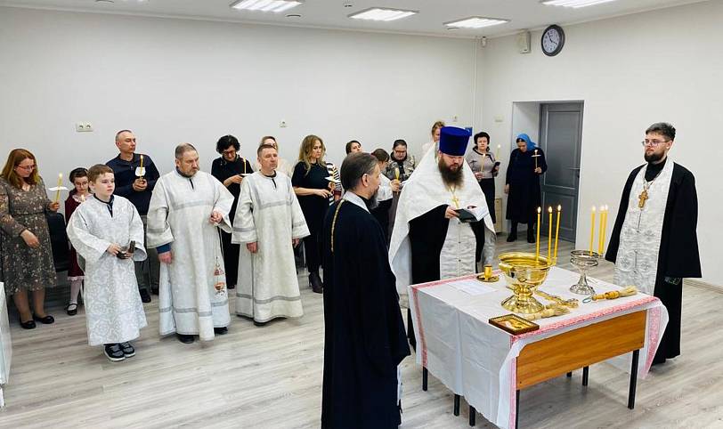 Освящение детской музыкальной школы в Павловском Посаде