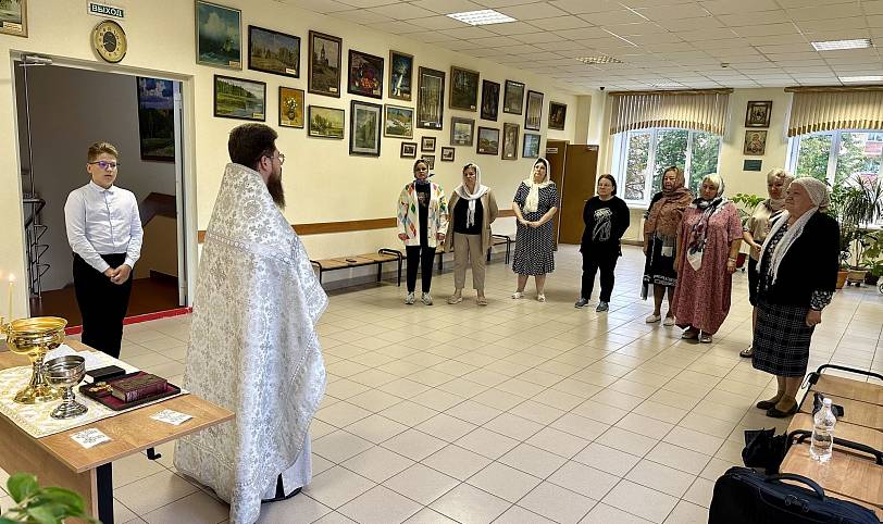 Освящение школы №3 города Фрязино