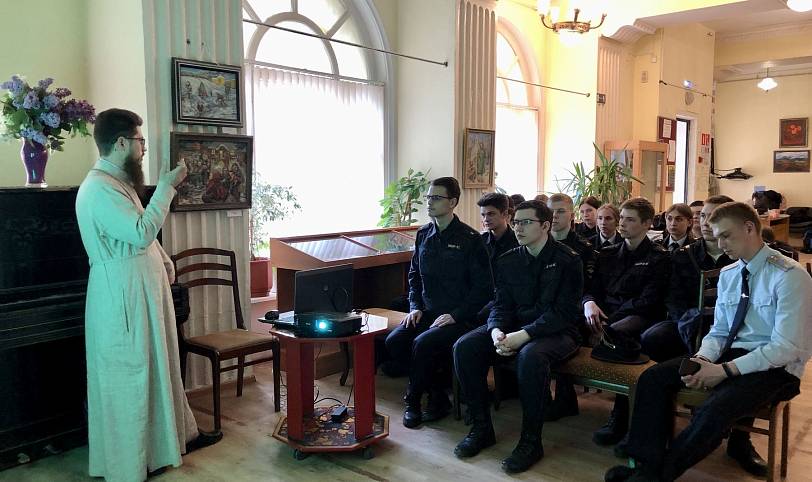 Пасхальная встреча со студентами Щёлковского колледжа