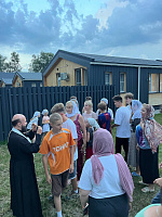 Открытие детско-юношеского слёта православного лагеря «Благовест» Московской митрополии