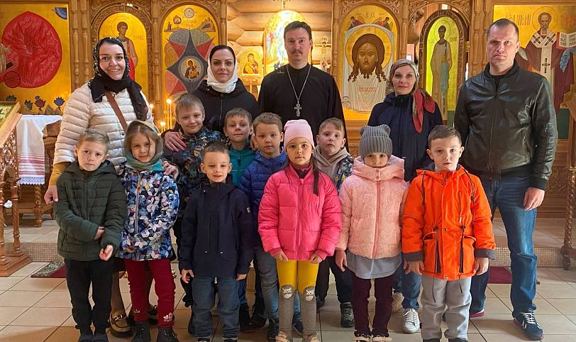 Посещение Неопалимовского храма Балашихи воспитанниками детского сада