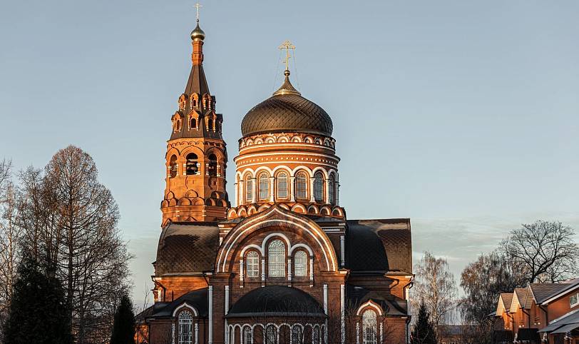 Престольный праздник в Вознесенском храме Павловского Посада