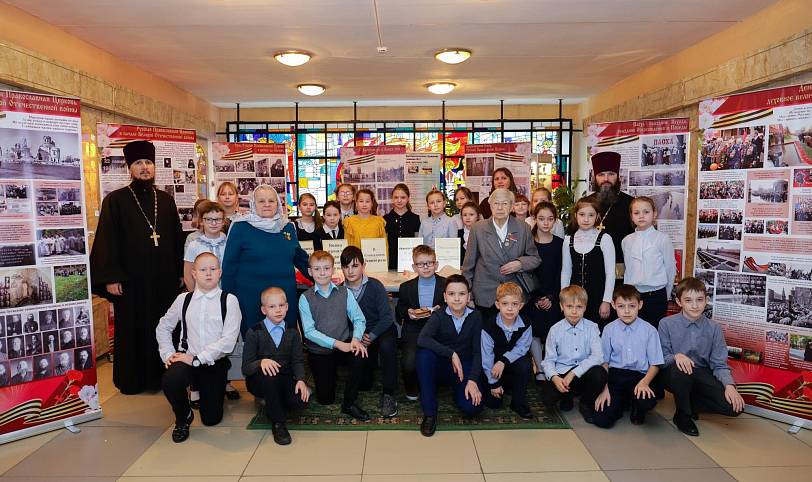 Встреча с блокадницами в Орехово-Зуевской гимназии № 15