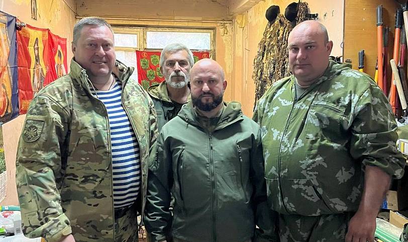 Командировка благочинного церквей Орехово-Зуевского округа в 1-й Армейский корпус ДНР