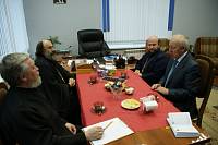 Совместное совещание благочинных Ликино-Дулевского и&nbsp;Орехово-Зуевского благочиний в&nbsp;районном управлении образования
