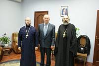 Совместное совещание благочинных Ликино-Дулевского и&nbsp;Орехово-Зуевского благочиний в&nbsp;районном управлении образования
