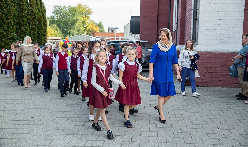 День знаний в Алексиевской гимназии города Щёлково