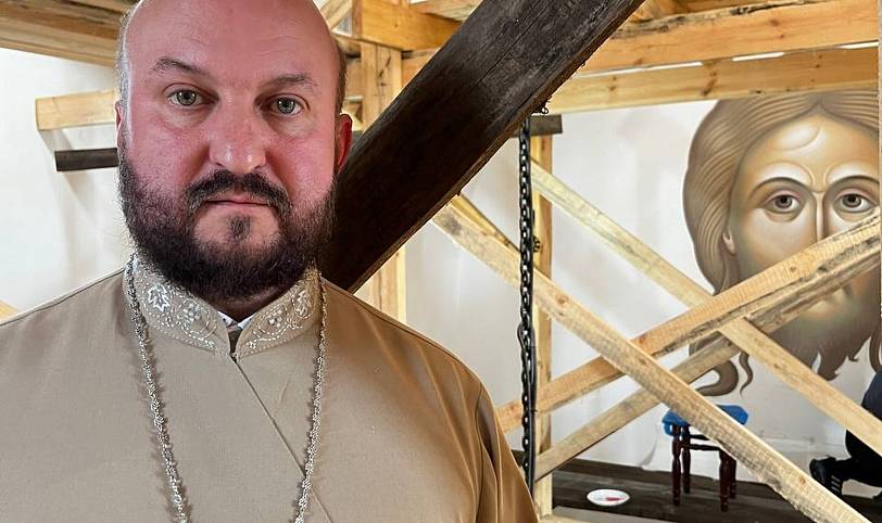 Начало работ по росписи храма Новомучеников и исповедников Орехово-Зуевских