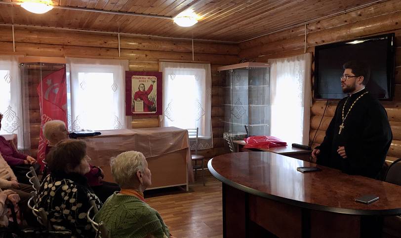 Встреча с членами клуба «Дети войны» и жителями Фрязина