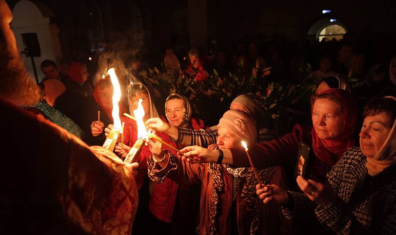 Пасха Христова в Павловском Посаде