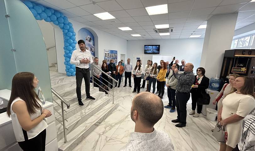 Освящение нового медицинского центра в городе Куровское