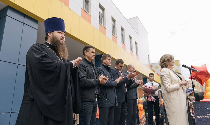 Открытие новой школы в Павловском Посаде