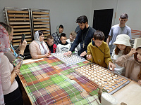 Посещение просфорни при храме святого мученика Иоанна Воина деревни Никифорово учащимися Алексиевской гимназии