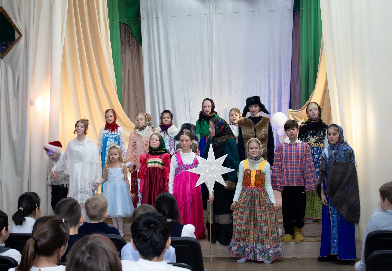 Рождественский концерт в школе №11 г. Балашиха