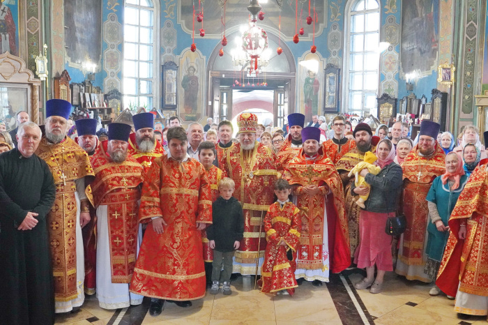 Престольный праздник в Иоанно-Богословском храме г. Ликино-Дулёво 