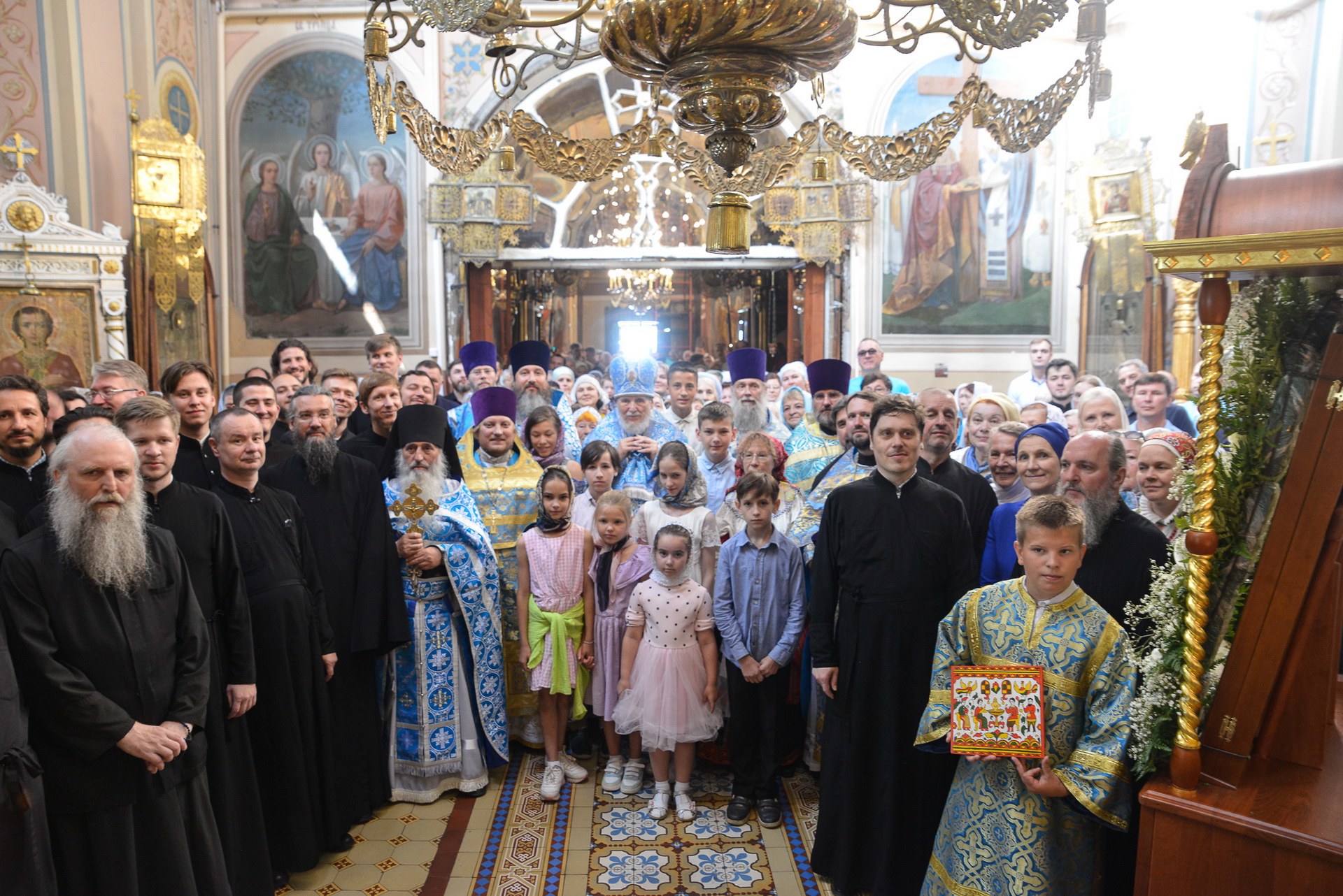 Архипастырский визит в Душоново