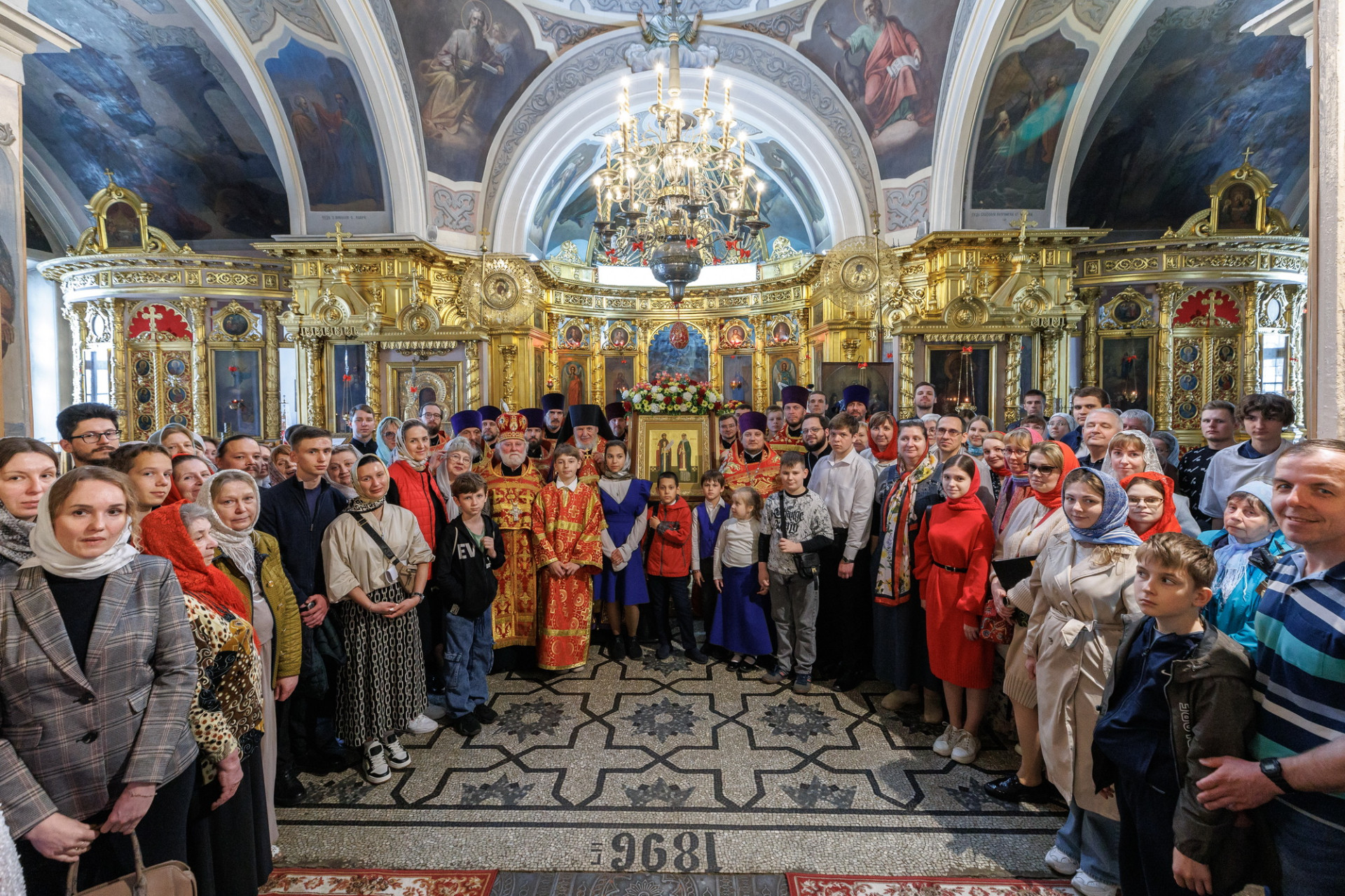 Епархиальное молодёжное акафистное пение Петру и Февронии в Лосино-Петровском