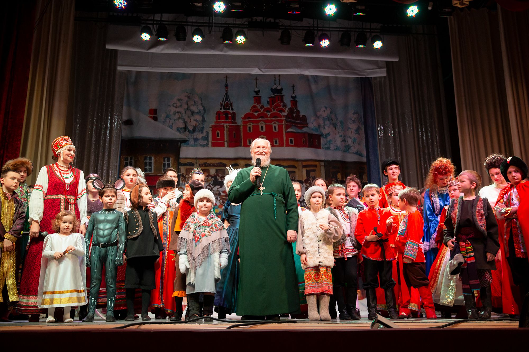 Рождественский спектакль в Медвежьих Озёрах