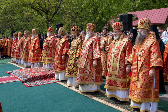 Архиерейское богослужение на Бутовском полигоне
