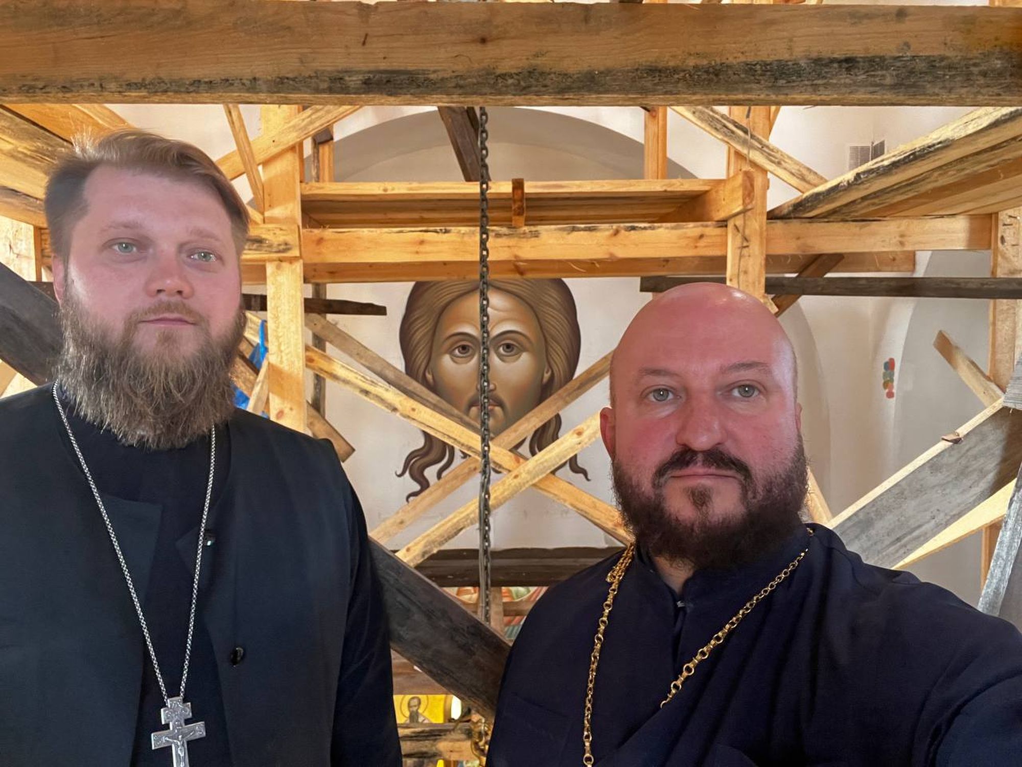 Осмотр росписи храма Новомучеников и исповедников Орехово-Зуевских