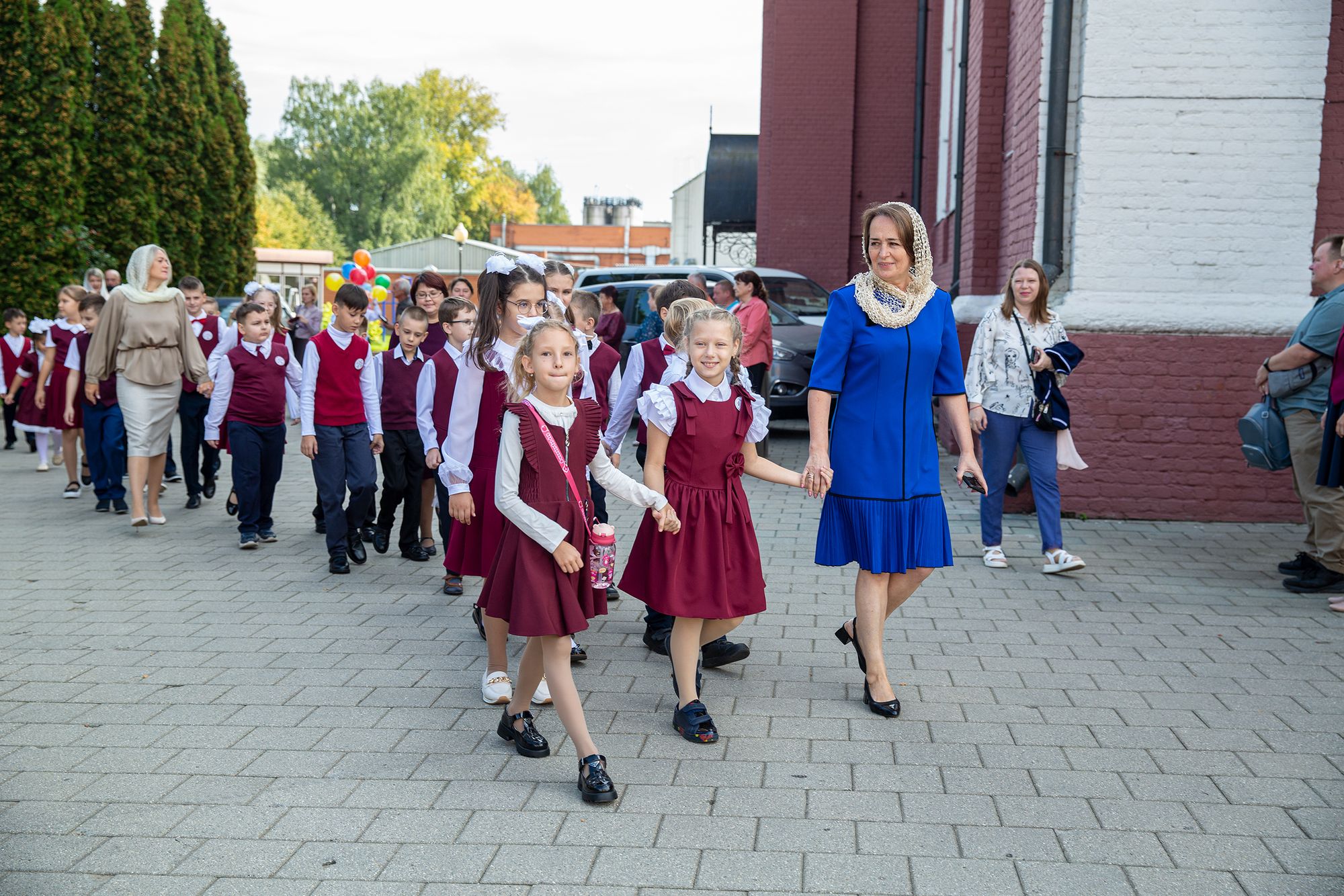 День знаний в Алексиевской гимназии города Щёлково