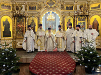 Вручение почётных грамот Правительства Московской области клирикам Орехово-Зуевского благочиния