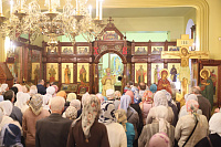 Престольный праздник в Никольском храме города Павловский Посад