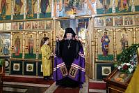 Архиерейское богослужение в Иоанно-Богословском храме г. Ликино-Дулёво 