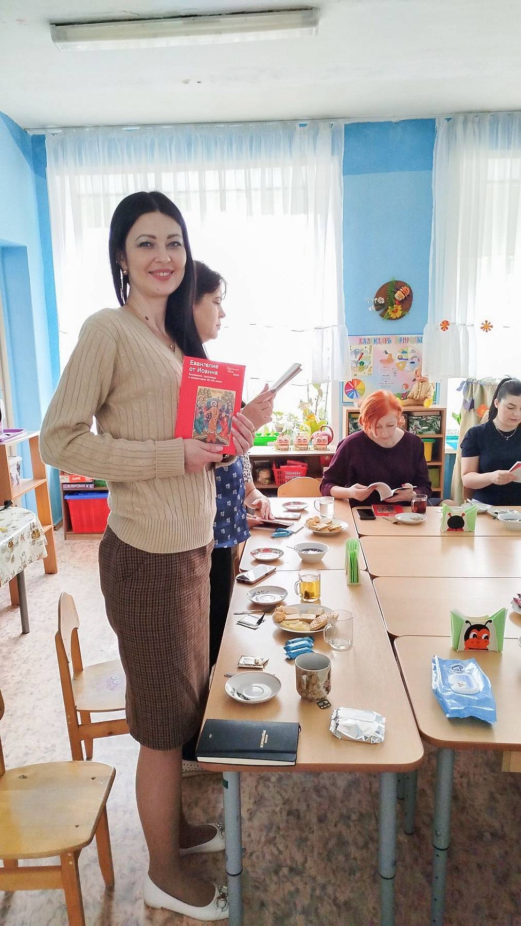 Встреча с воспитателями детского сада «Радость» города Щёлково