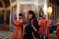 Архиерейское богослужение в Казанском храме села Иванисово