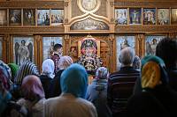Архиерейское богослужение в Серафимовском храме Балашихи