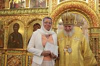 Архиерейское богослужение в Троицком храме г. Реутов 