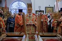 Архиерейское богослужение в Казанском храме города Реутова