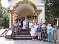 Архиерейское богослужение в Никольском храме Балашихи