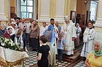 Престольный праздник в Преображенском кафедральном соборе Балашихи