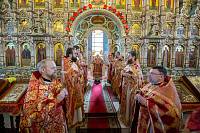 Архиерейское богослужение в Троицком соборе города Щёлково